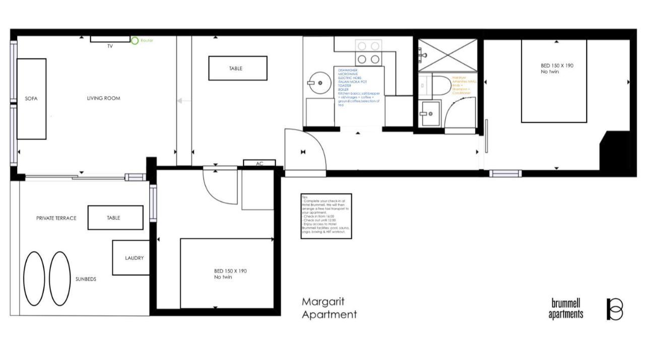 ברצלונה Brummell Apartments Poble Sec מראה חיצוני תמונה